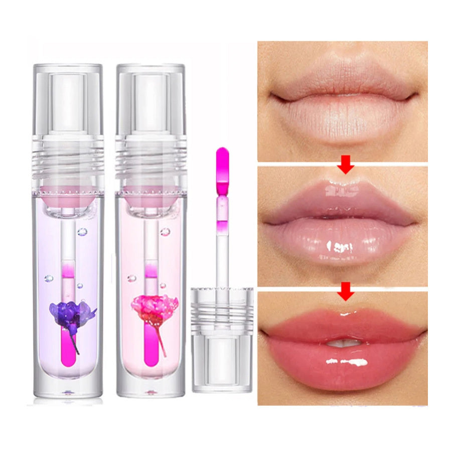 Color Changing Lip Oil - Moisturizing Jelly Lipgloss with Temperature Technology