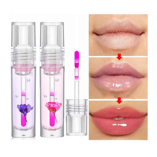 Color Changing Lip Oil - Moisturizing Jelly Lipgloss with Temperature Technology