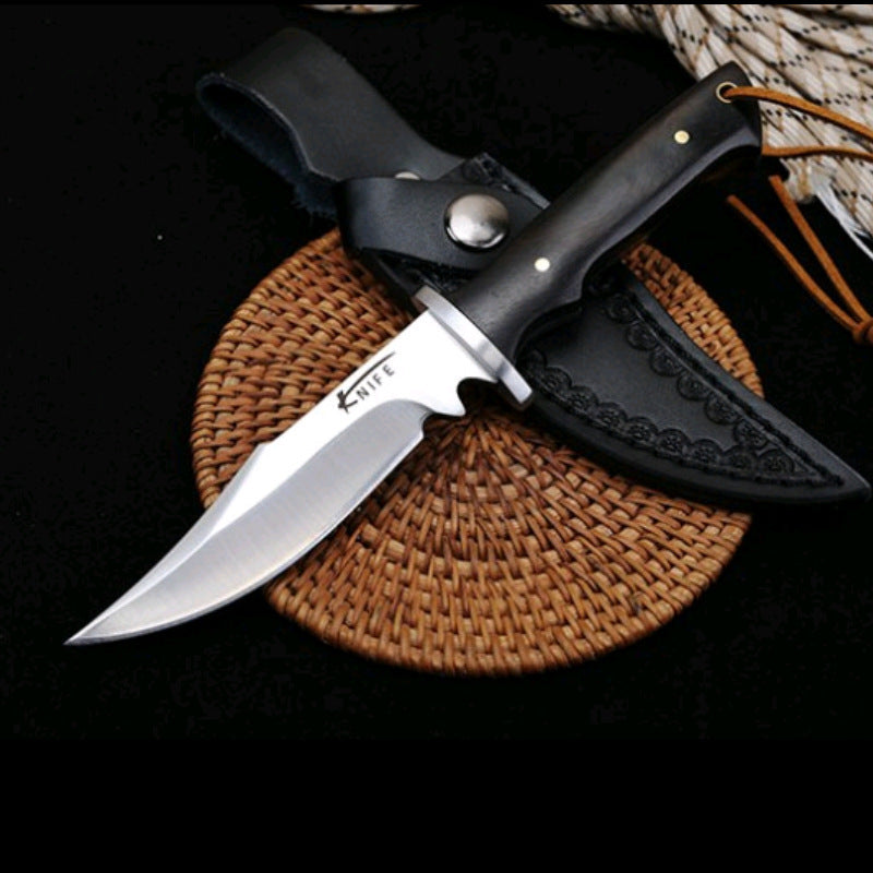 Mini Straight Knife - Fixed Blade Camping, Hunting & Fishing EDC Tool