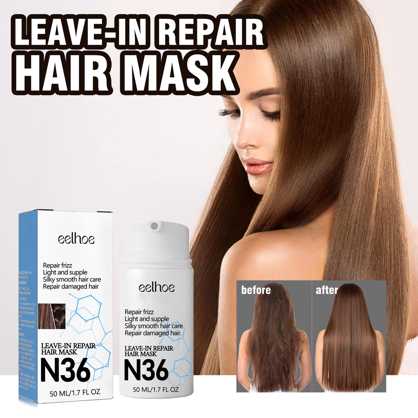 Deep Repair Hair Mask - Intensive Treatment for Dry, Frizzy & Damaged Hair