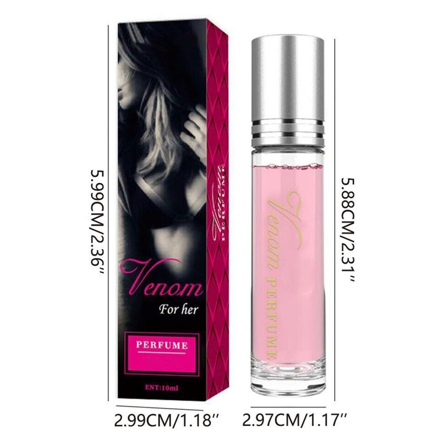 Pheromone Perfume for Women - Roller Ball Fragrance for Attraction & Confidence