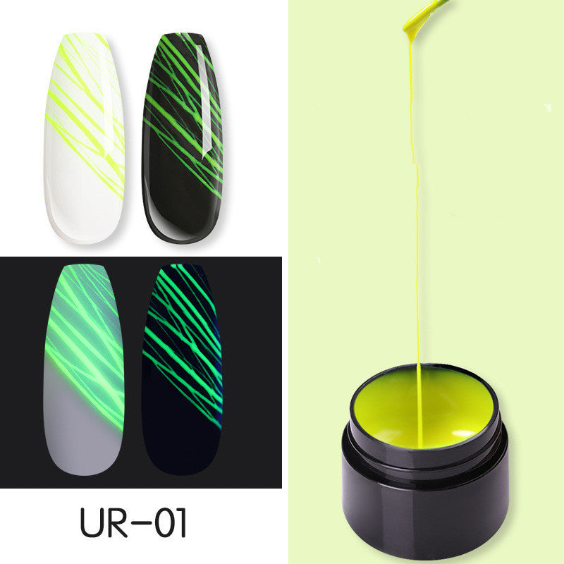 Spider Nail Gel - Luminous UV Nail Art Polish for Creative Designs