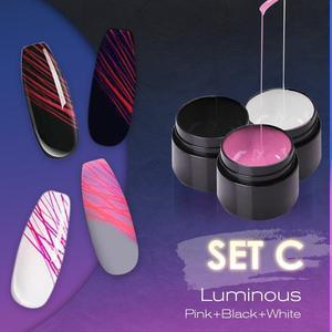 Spider Nail Gel - Luminous UV Nail Art Polish for Creative Designs