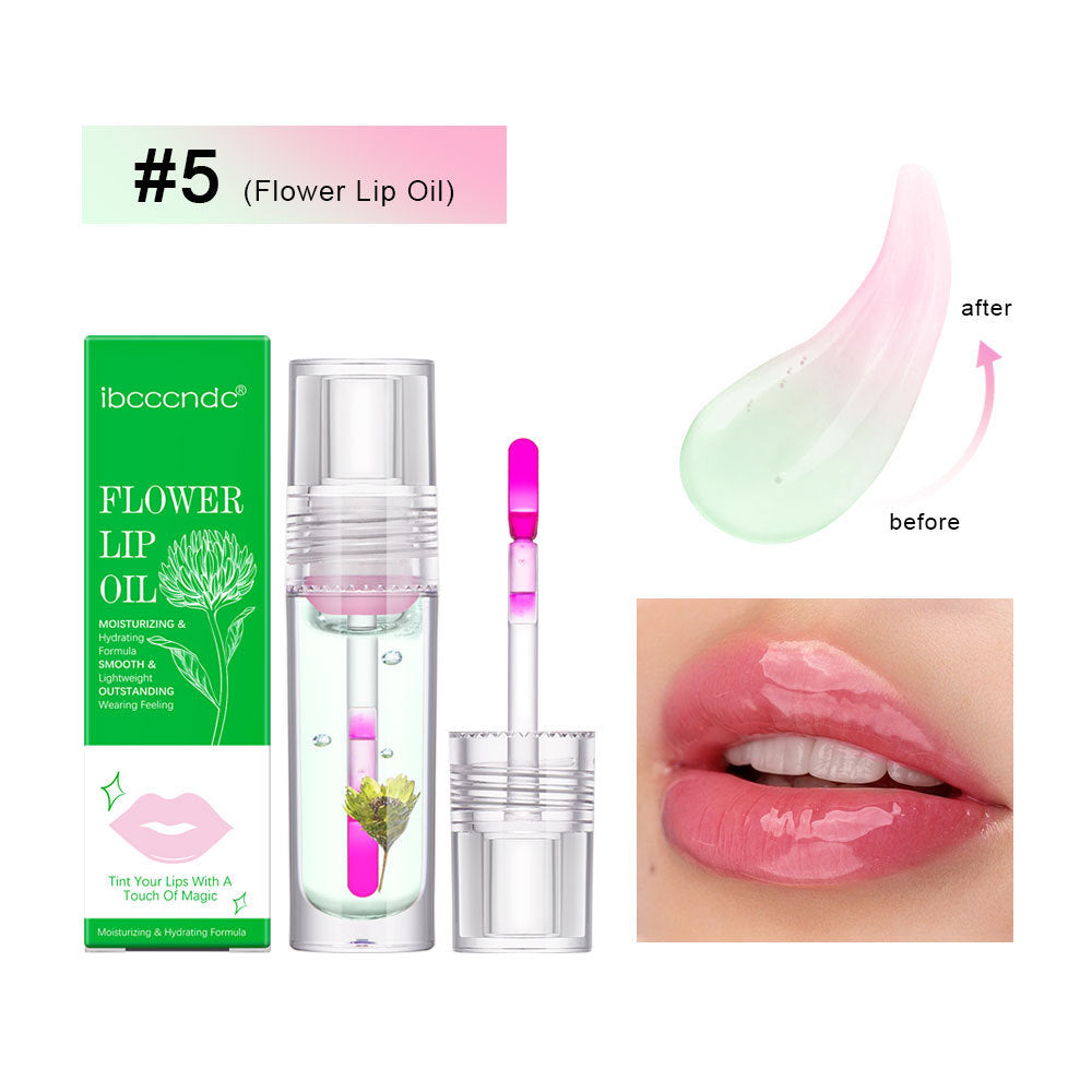 Color Changing Lip Oil - Moisturizing Jelly Lipgloss with Temperature Technology
