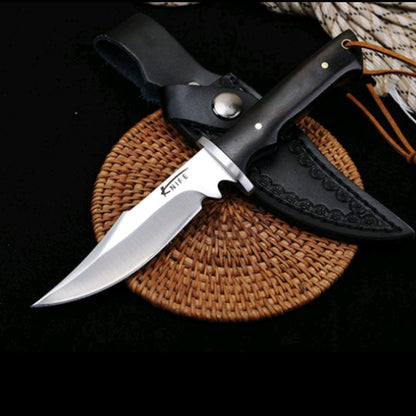 Mini Straight Knife - Fixed Blade Camping, Hunting & Fishing EDC Tool
