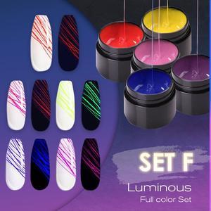 Spider Nail Gel - Luminous UV Nail Art Polish for Creative Designs