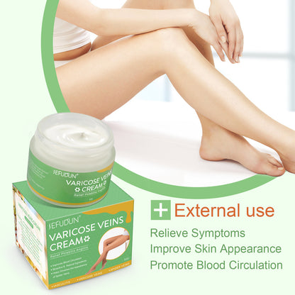 Varicose Vein Cream - Safflower Relief for Spider Veins & Leg Bruises