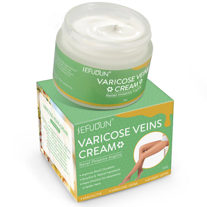 Varicose Vein Cream - Safflower Relief for Spider Veins & Leg Bruises