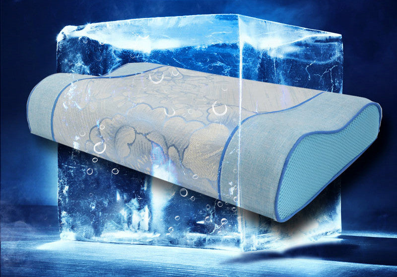 Cool Pillow Bamboo Cool Pillow Breathable Mahjong Magnet Memory Pillow Cervical Pillow Ice Silk