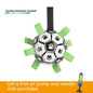 Interactive Dog Soccer Ball - Durable Chew Toy for Outdoor Training & Play