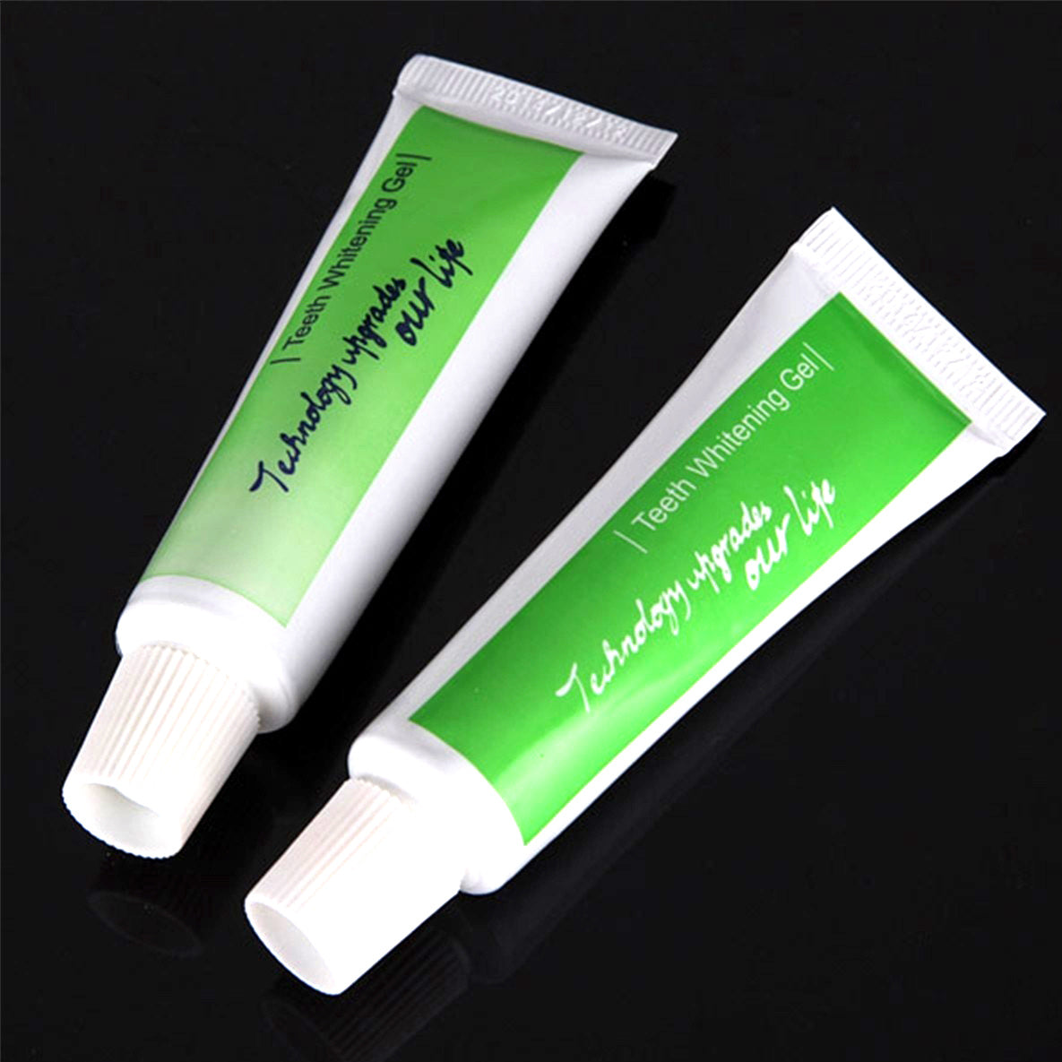 Teeth Whitening Gel with LED Light - Professional Dental Bleaching Kit