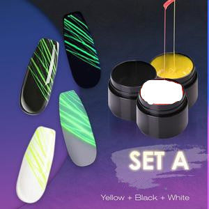 Spider Nail Gel - Luminous UV Nail Art Polish for Creative Designs