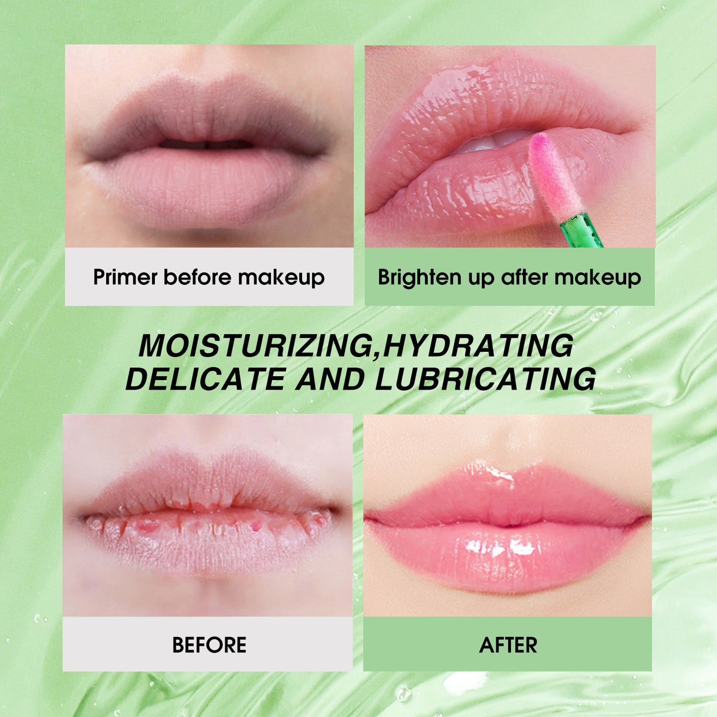 Aloe Lip Gloss - Temperature Sensitive Color Changing Lip Lacquer