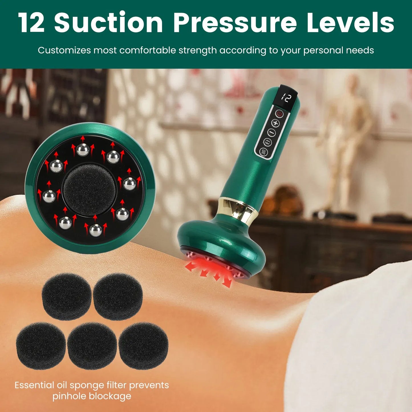 Handheld Body Massage Device – Portable Electric Comfort Massager