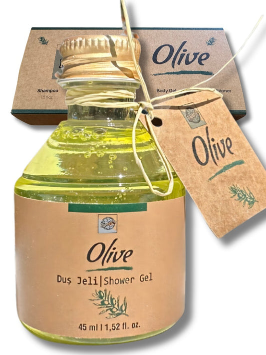 Olive 125 Piece Travel Size Toiletries Kit  Olive Blossom Scented Perfect For Vacation Rentals, Hotels, SPA