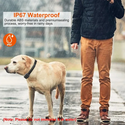 Waterproof Dog Training Collar Receiver - 3280ft Range with Shock, Vibration & Beep Modes