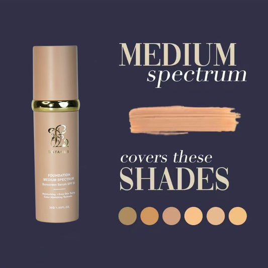 BOTAGUS 4-in-1 Foundation SPF50 - Medium Coverage Concealer for Active Lifestyle