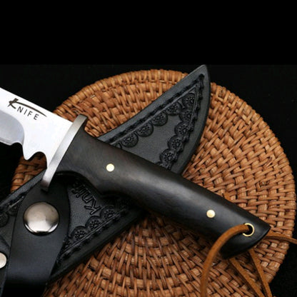 Mini Straight Knife - Fixed Blade Camping, Hunting & Fishing EDC Tool