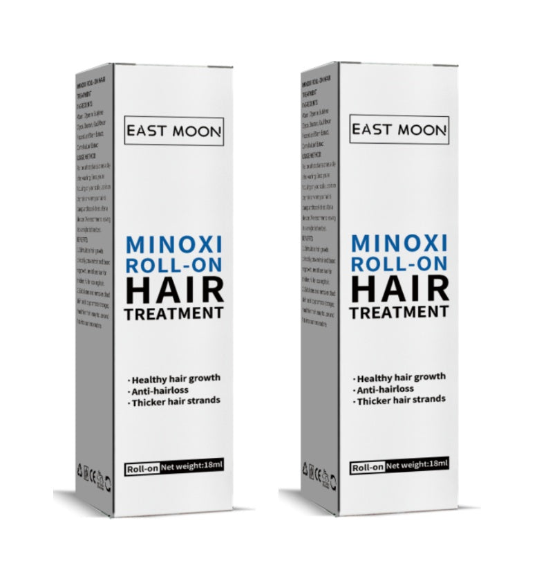 East Moon Rollerball Hair Oil - Nourishing Hair Growth Treatment for Thicker, Stronger Hair